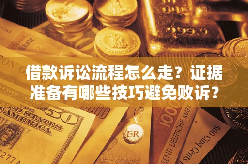 济南借款诉讼流程怎么走？证据准备有哪些技巧避免败诉？
