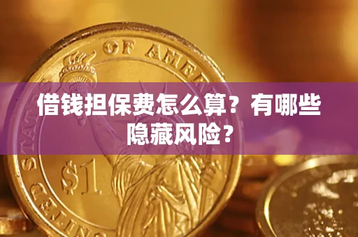 济南借钱担保费怎么算？有哪些隐藏风险？