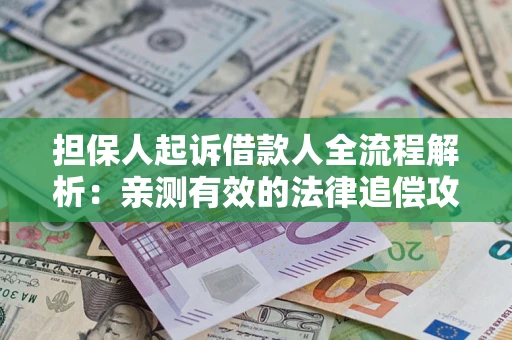 济南担保人起诉借款人全流程解析：亲测有效的法律追偿攻略