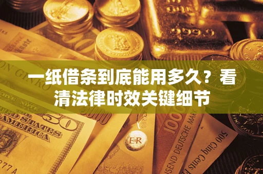济南一纸借条到底能用多久？看清法律时效关键细节